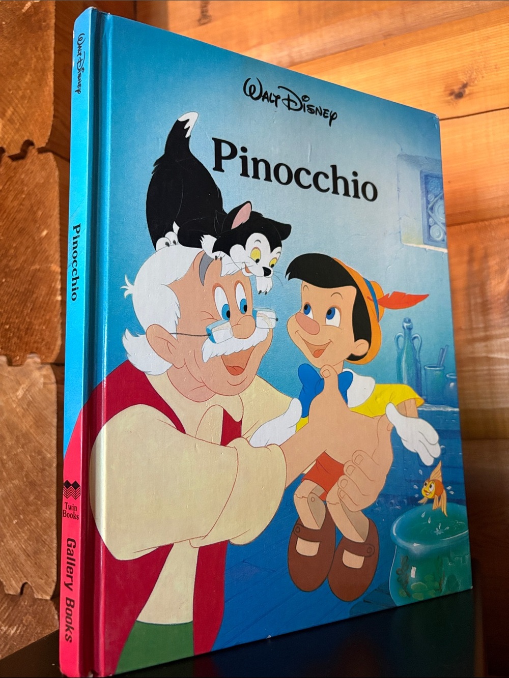 1986 Pinocchio | Disney Classic Series | Twin Books & Gallery Books